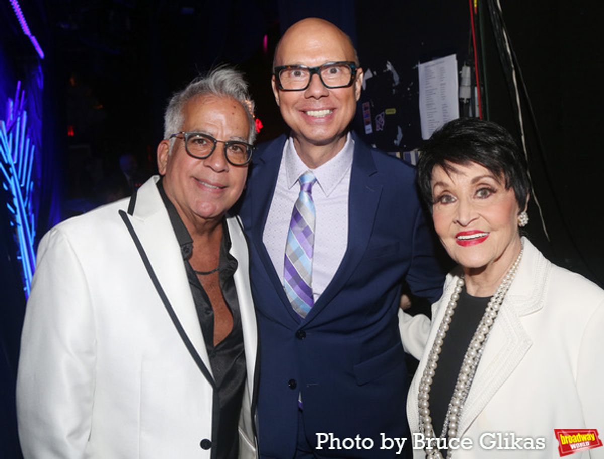 Director Richard Jay-Alexander, Richard Ridge and Chita Rivera at 