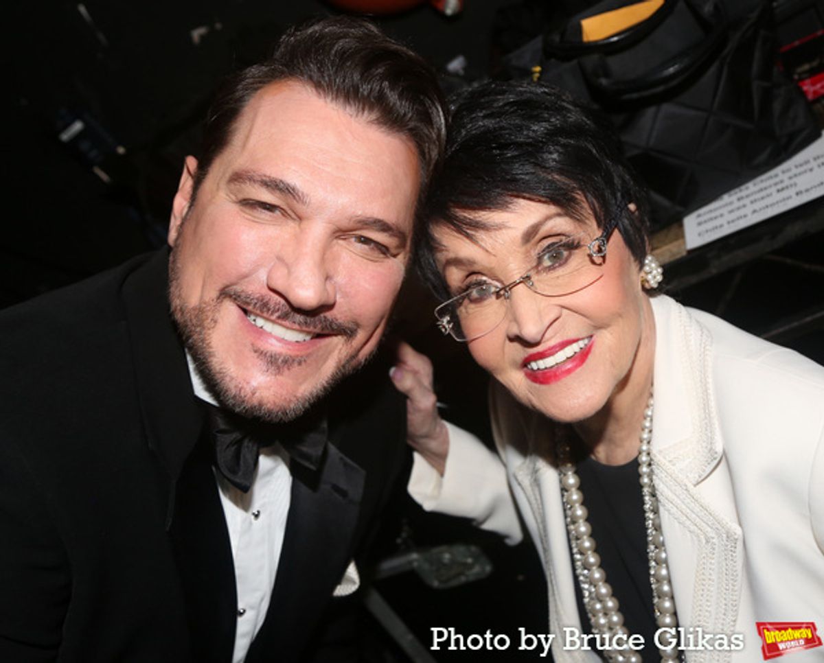 Paulo Szot and Chita Rivera at 