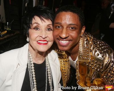 Chita Rivera and Myles Frost Photo