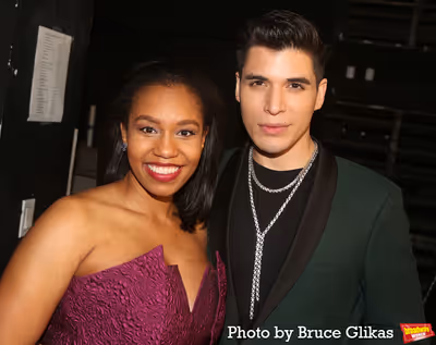 Brittney Johnson and Carlos Clemenz  Photo