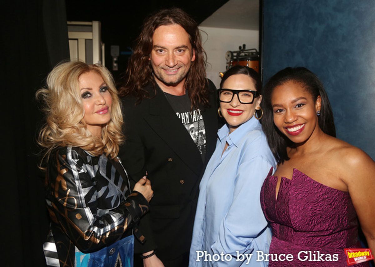 Orfeh, Constantine Maroulis, Shoshana Bean and Brittney Johnson at 