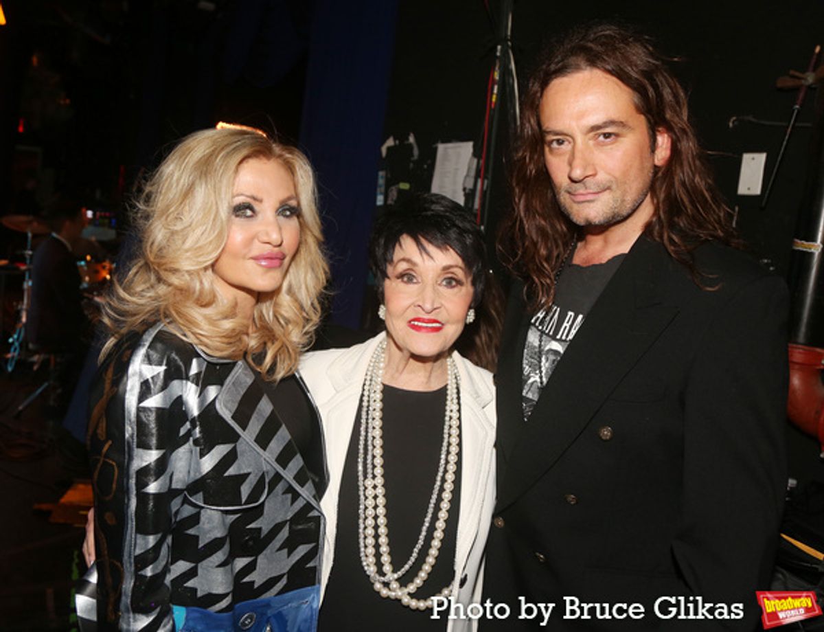Chita Rivera, Chita Rivera and Constantine Maroulis at 