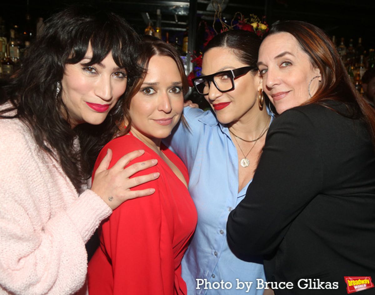 Eden Espinosa, Jessica Vosk, Shoshana Bean and Julia Murney at 