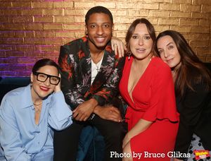 Shoshana Bean, Myles Frost, Jessica Vosk and Julia Murney @ BroadwayWorld Shoshana Bean, Myles Frost, Jessica Vosk and Julia Murney Photo