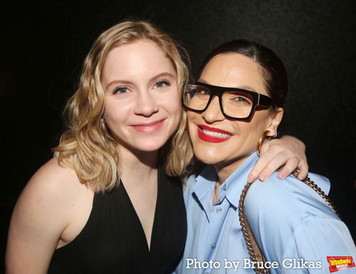 Elizabeth Teeter and Shoshana Bean at 