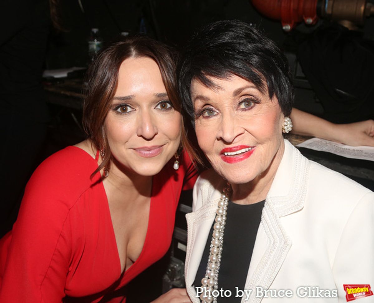 Jessica Vosk and Chita Rivera at 