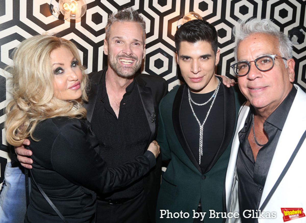 Orfeh, Constantine Maroulis, Carlos Clemenz and Director Richard Jay-Alexander at 