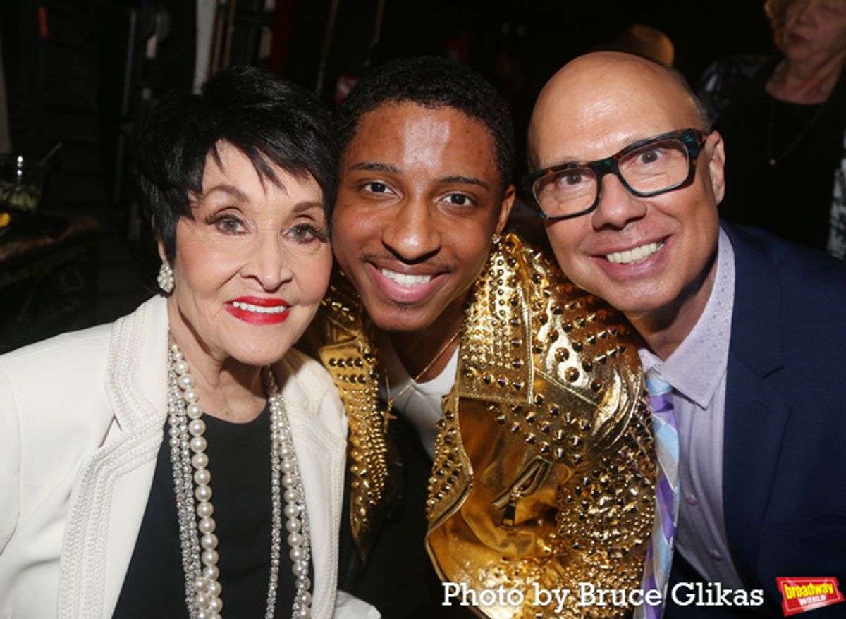 Chita Rivera, Myles Frost and Richard Ridge at 