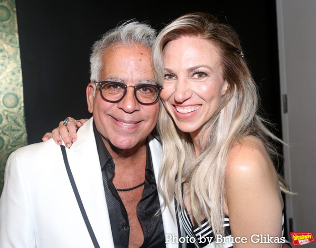 Director Richard Jay-Alexander and Debbie Gibson at 