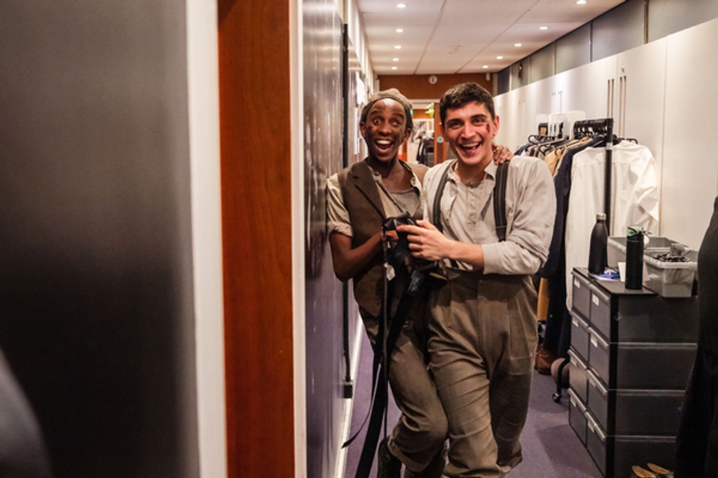 Photos: Behind the Scenes of Disney's NEWSIES in London Photos: Behind the Scenes of Disney's NEWSIES in London Image