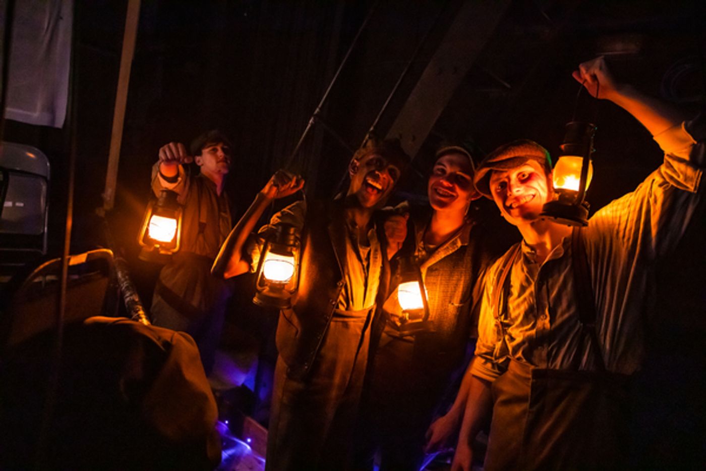Photos: Behind the Scenes of Disney's NEWSIES in London Photos: Behind the Scenes of Disney's NEWSIES in London Image