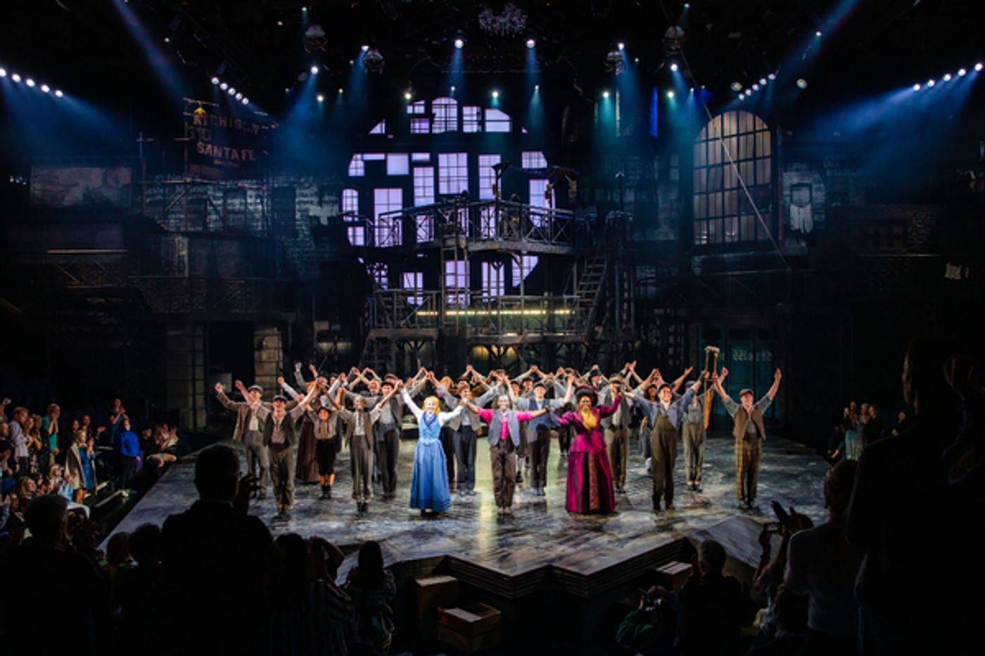 Photos: Behind the Scenes of Disney's NEWSIES in London Photos: Behind the Scenes of Disney's NEWSIES in London Image