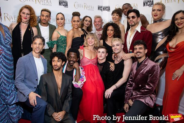Cast members of BOB FOSSE'S DANCIN' Photo