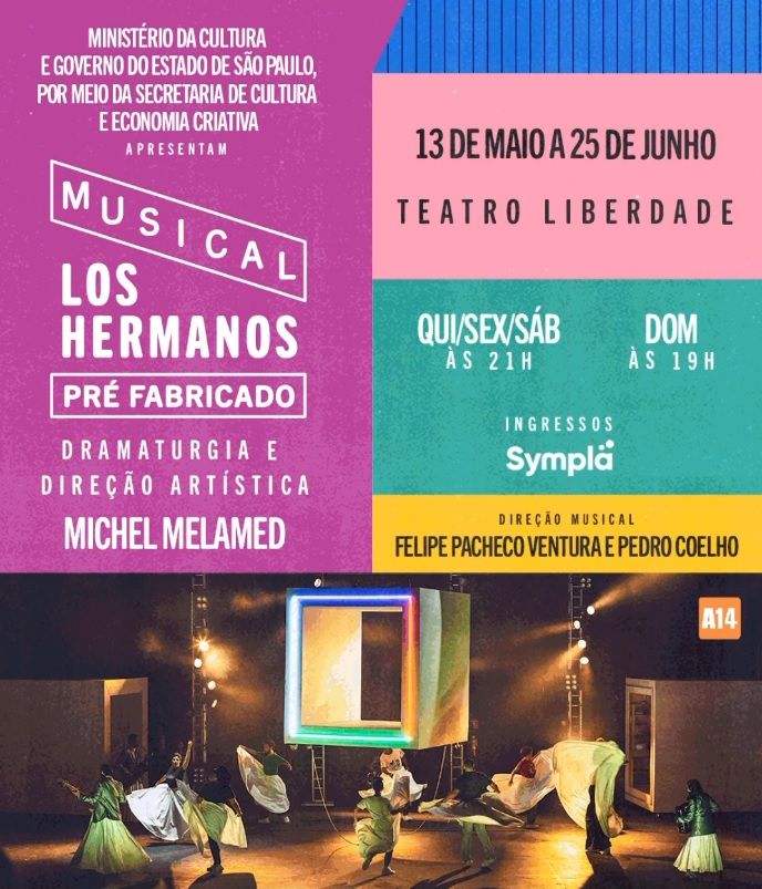 LOS HERMANOS – MUSICAL PRE-FABRICADO Is Now Playing in Sao Paulo  Image