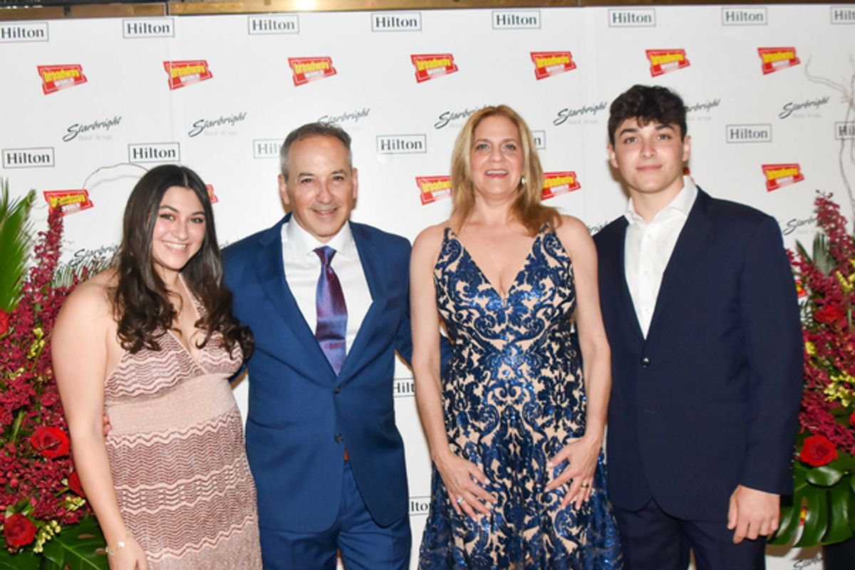 Miles Silverman, Wendy Silverman and family at 
