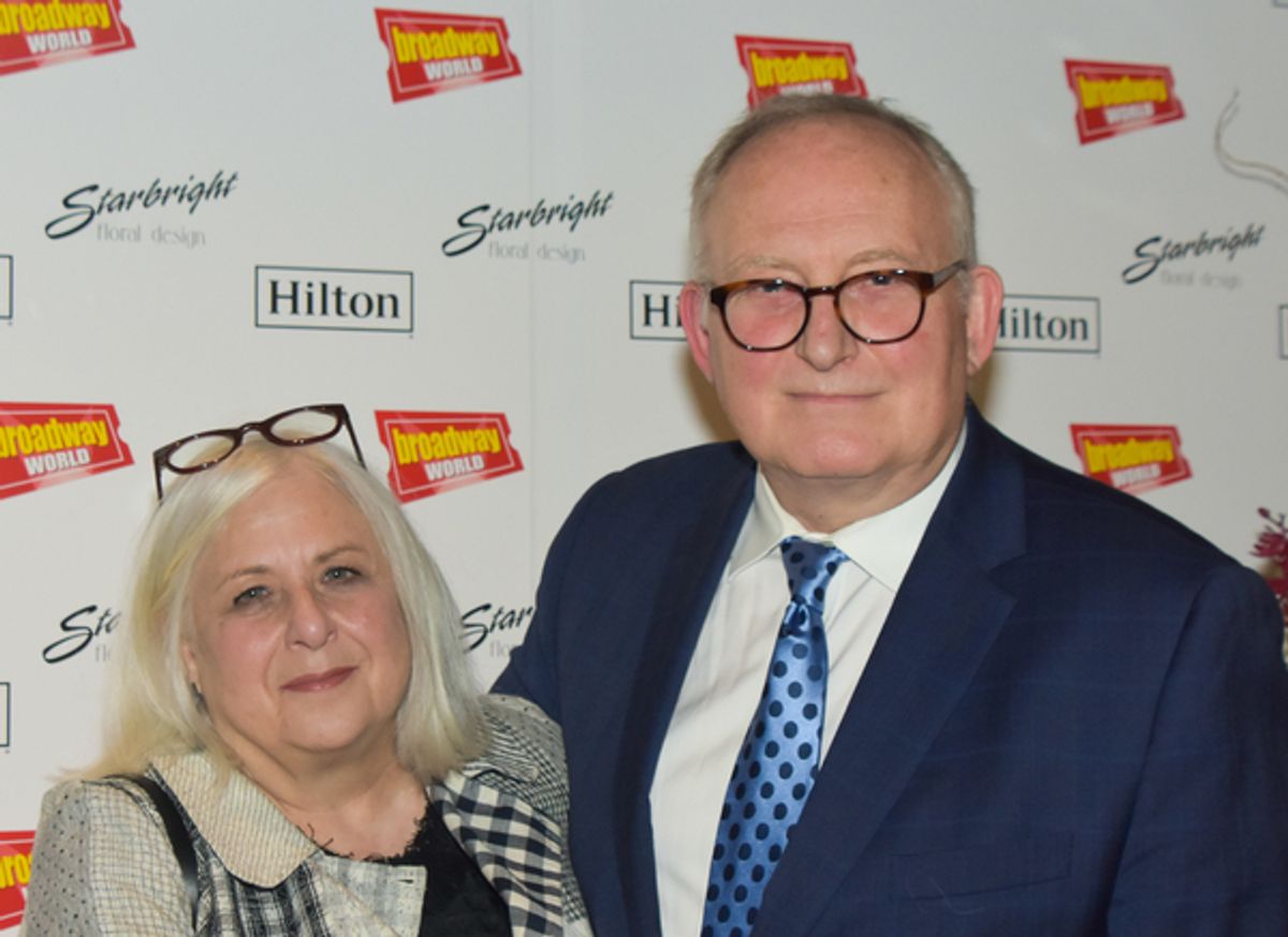 Joan Marcus and Adrian Bryan-Brown at 