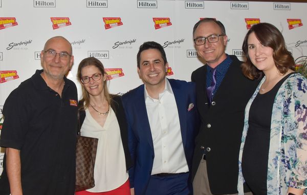 Craig Brockman, Heather L. Harris Brockman, Robert Diamond, James Sims and Jenny Sims Photo