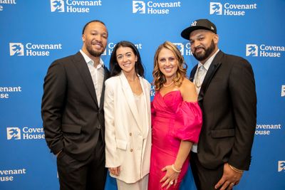 Jalen Brunson, Ali Marks, Heather Martinez, Joel Martinez Photo
