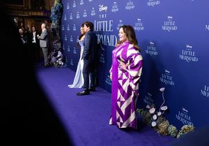 Halle Bailey, Rob Marshall, Melissa McCarthy Photo