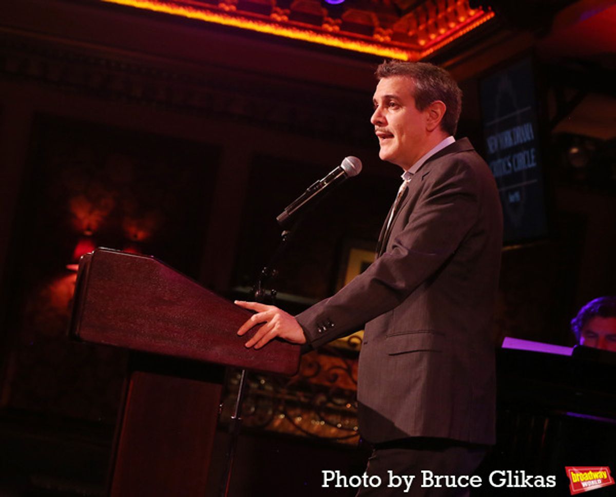 New York Drama Critics' Circle President Adam Feldman at 