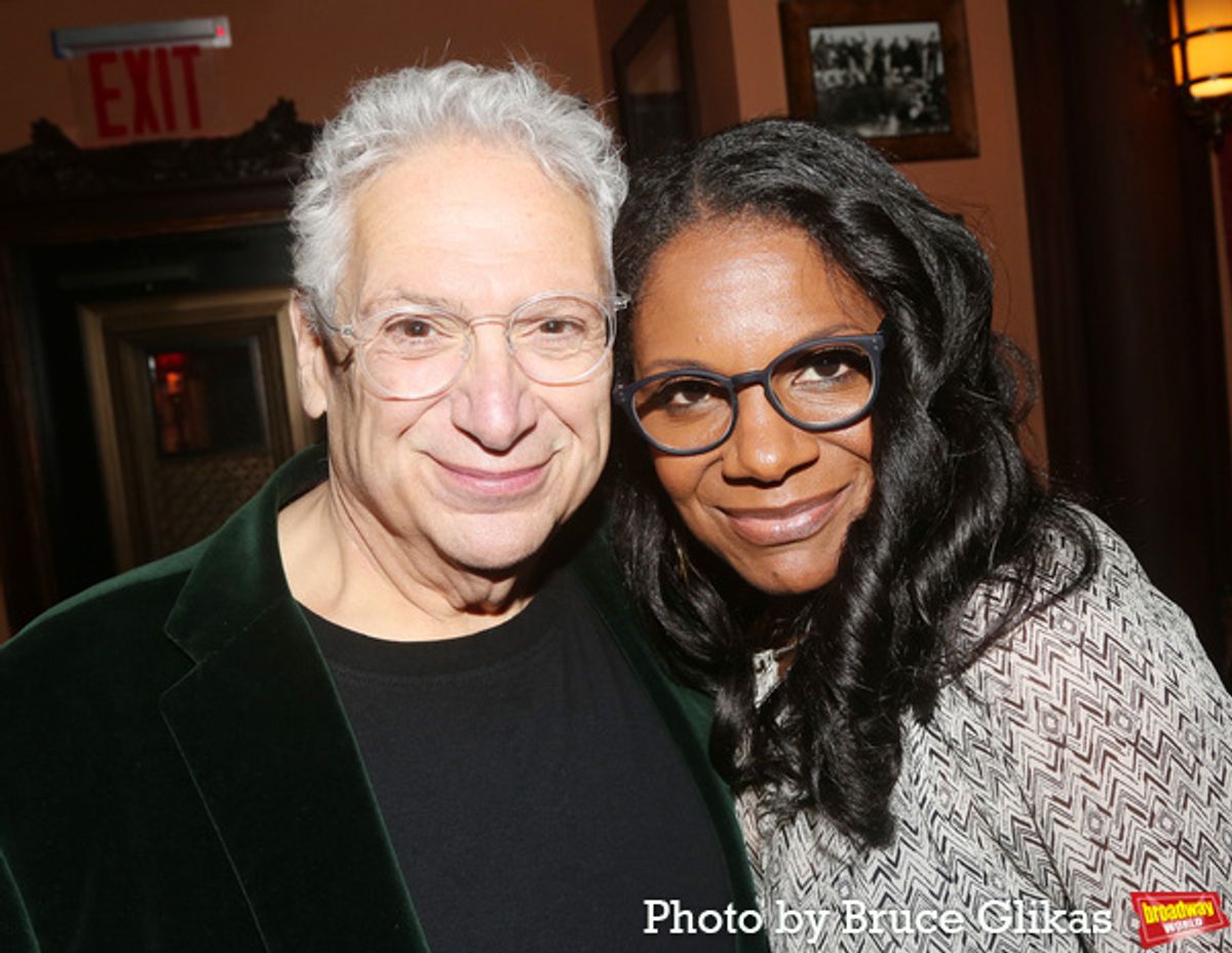 Harvey Fierstein and Audra McDonald at 