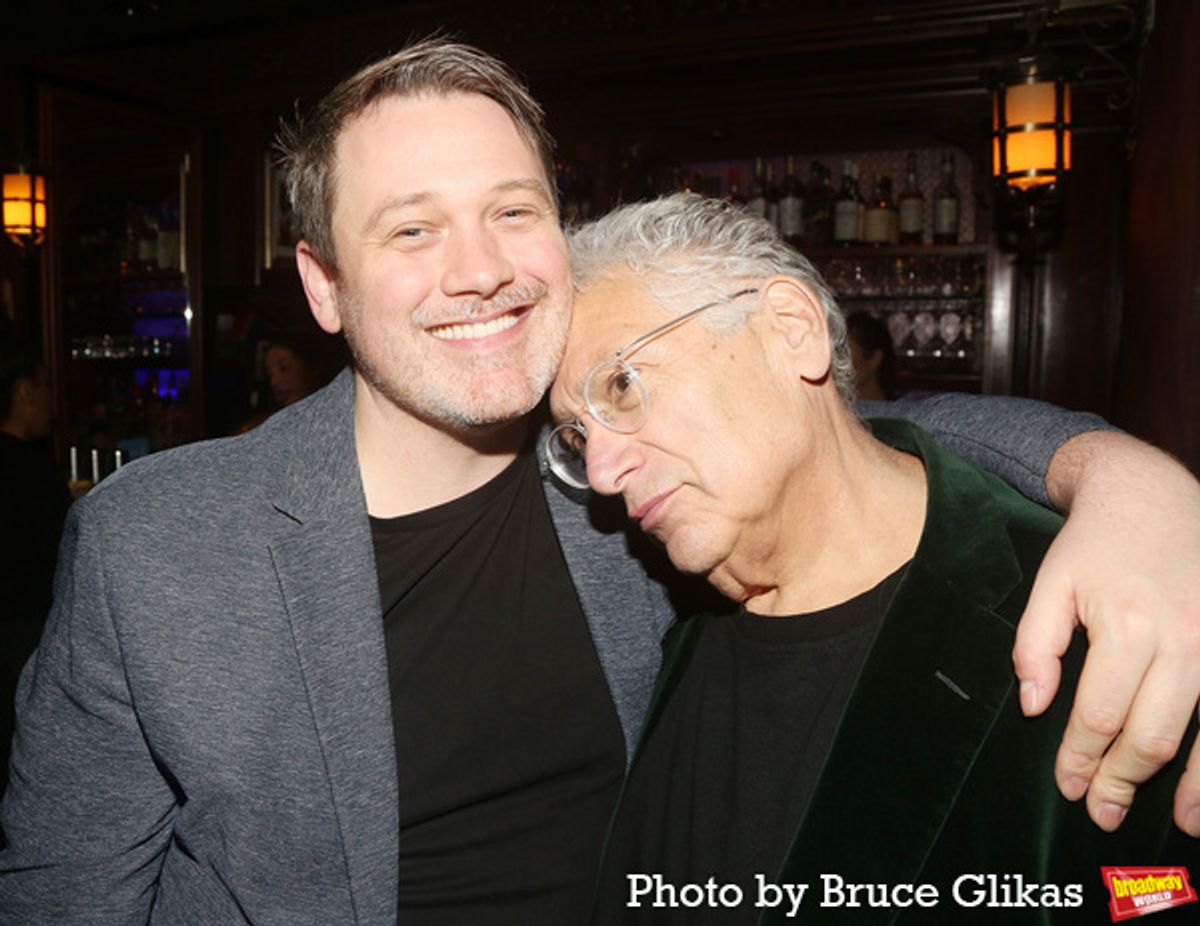 Michael Arden and Harvey Fierstein at 