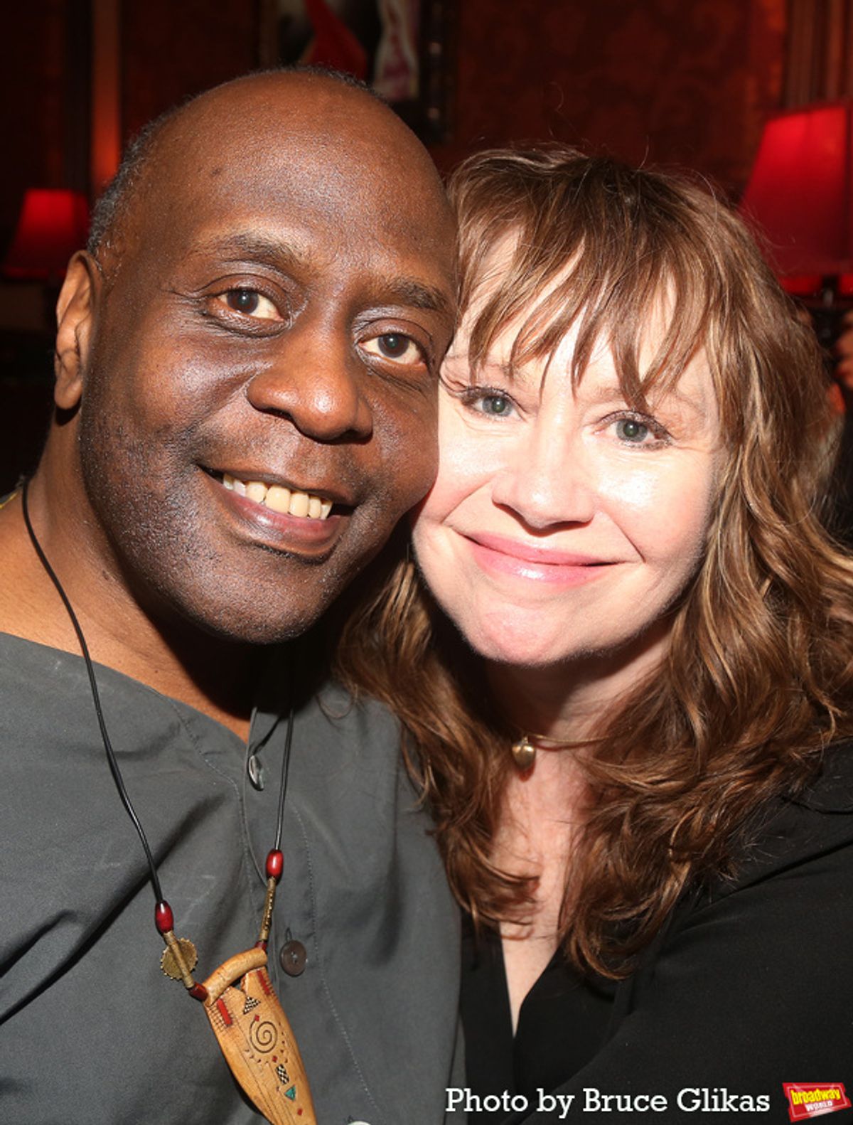 K. Todd Freeman and Sally Murphy at 
