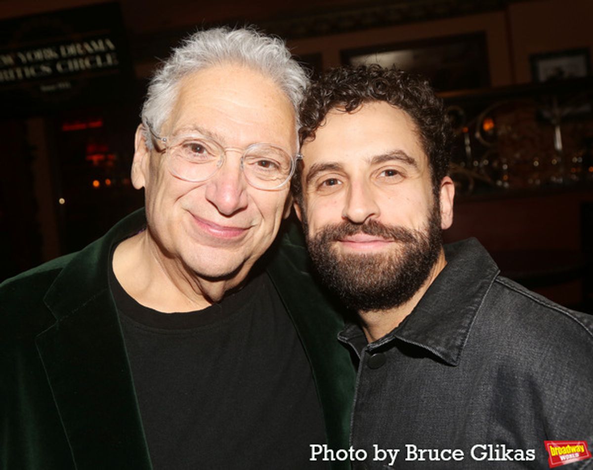 Harvey Fierstein and Brandon Uranowitz  at 