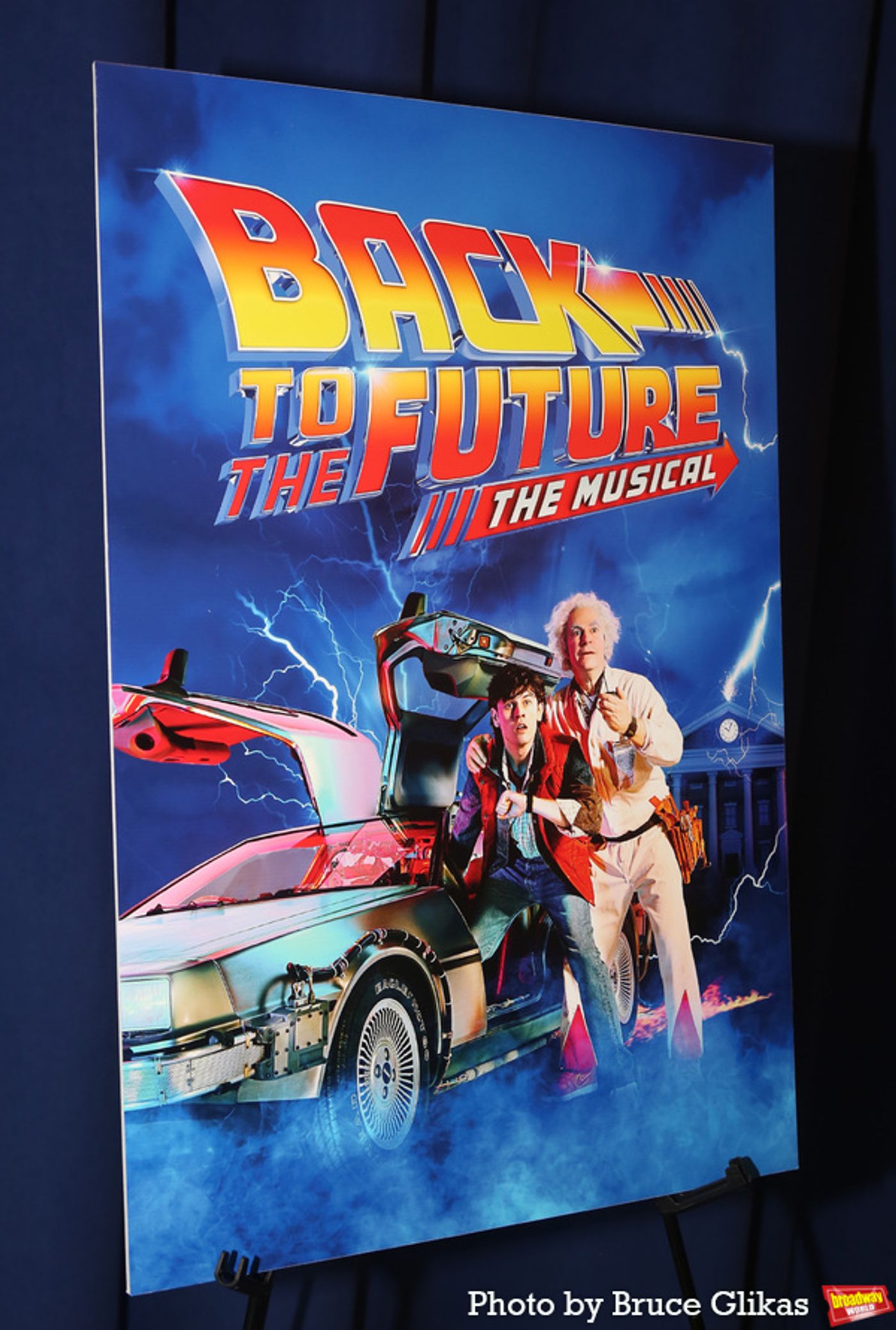 Photos: Casey Likes, Roger Bart, Jelani Remy & the Cast of BACK TO THE FUTURE: THE MUSICAL Meet the Press  Image