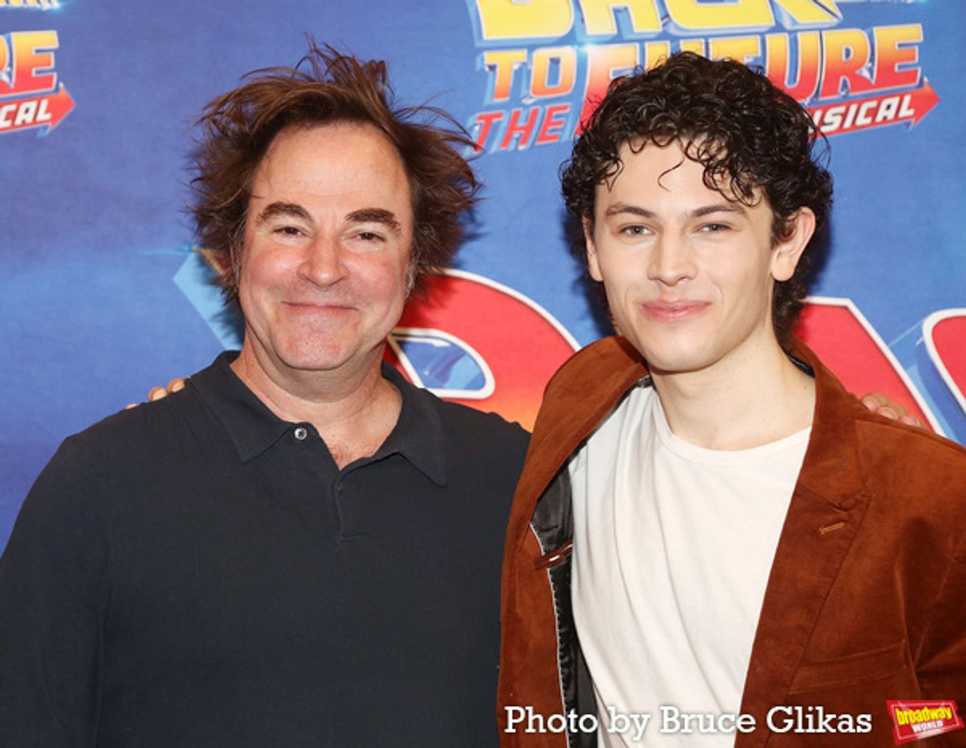 Photos: Casey Likes, Roger Bart, Jelani Remy & the Cast of BACK TO THE FUTURE: THE MUSICAL Meet the Press  Image