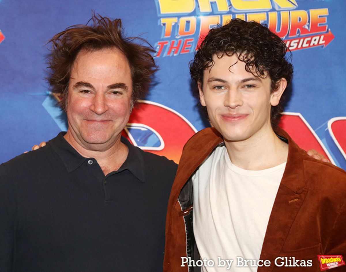 Roger Bart and Casey Likes at 