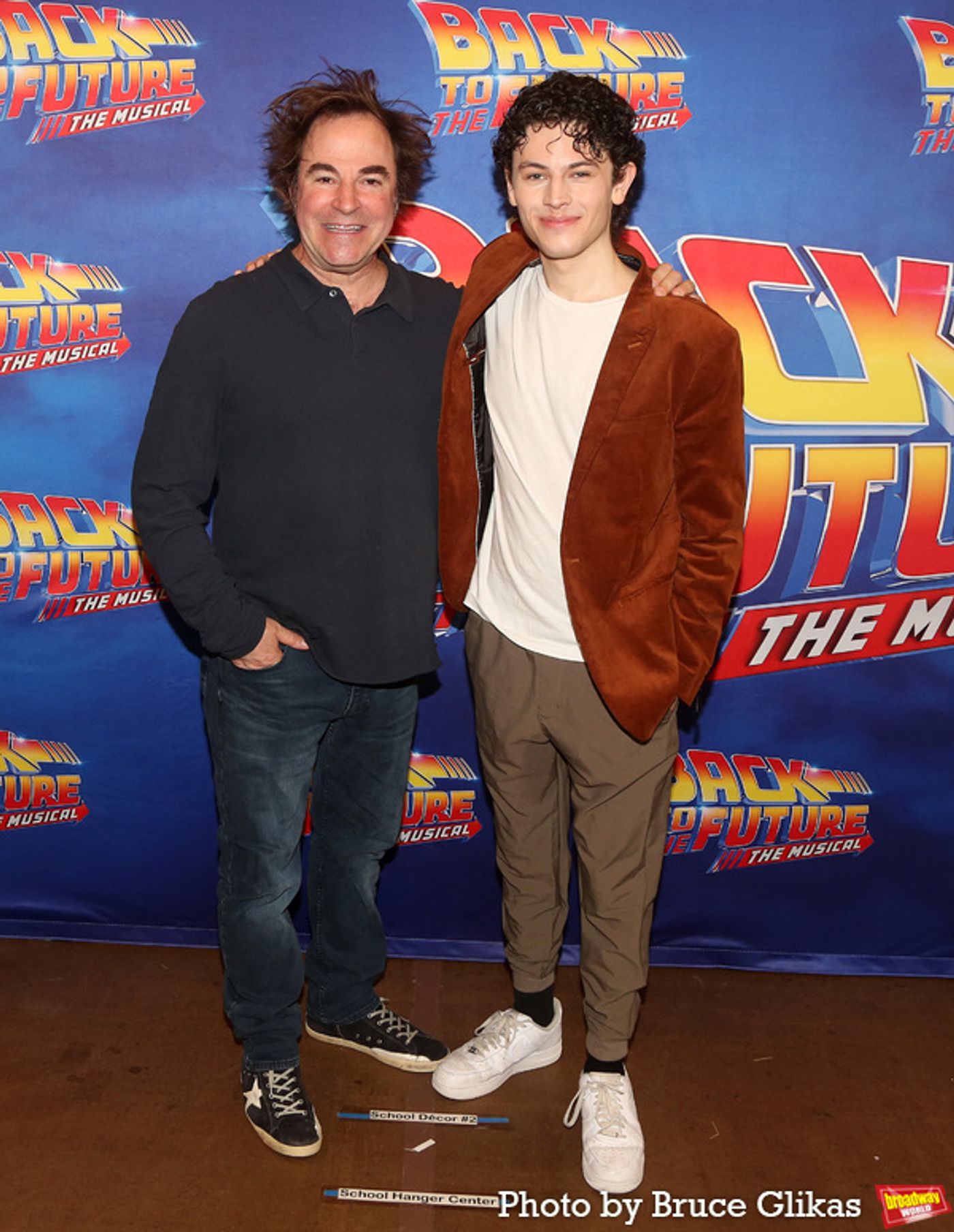 Photos: Casey Likes, Roger Bart, Jelani Remy & the Cast of BACK TO THE FUTURE: THE MUSICAL Meet the Press  Image