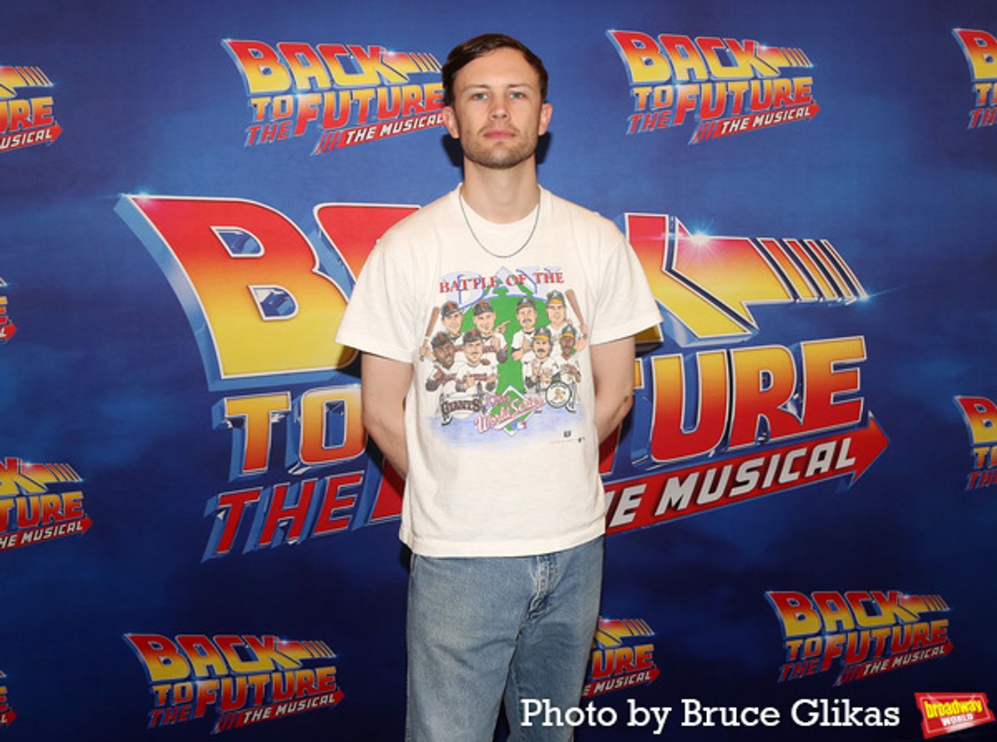 Photos: Casey Likes, Roger Bart, Jelani Remy & the Cast of BACK TO THE FUTURE: THE MUSICAL Meet the Press  Image