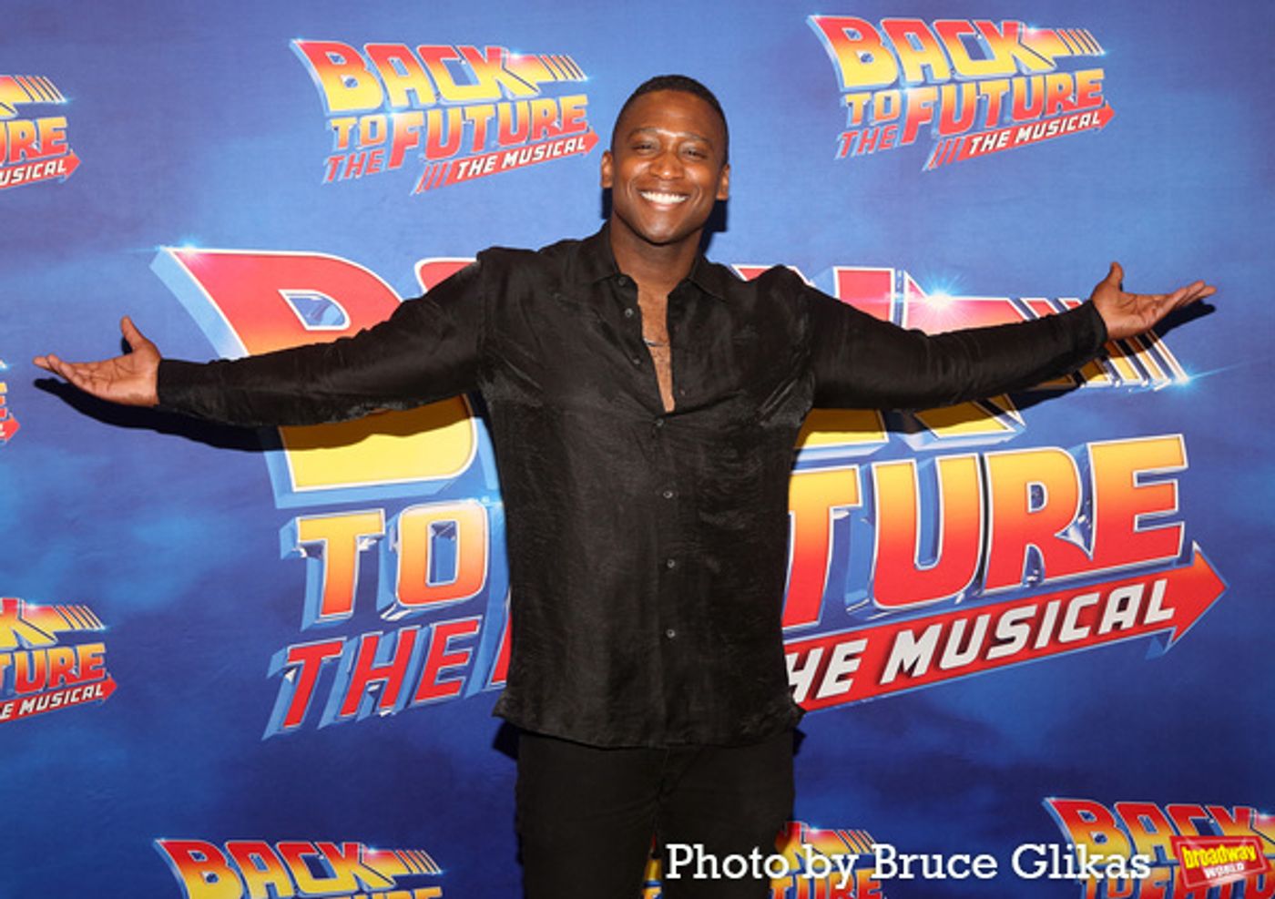 Photos: Casey Likes, Roger Bart, Jelani Remy & the Cast of BACK TO THE FUTURE: THE MUSICAL Meet the Press  Image
