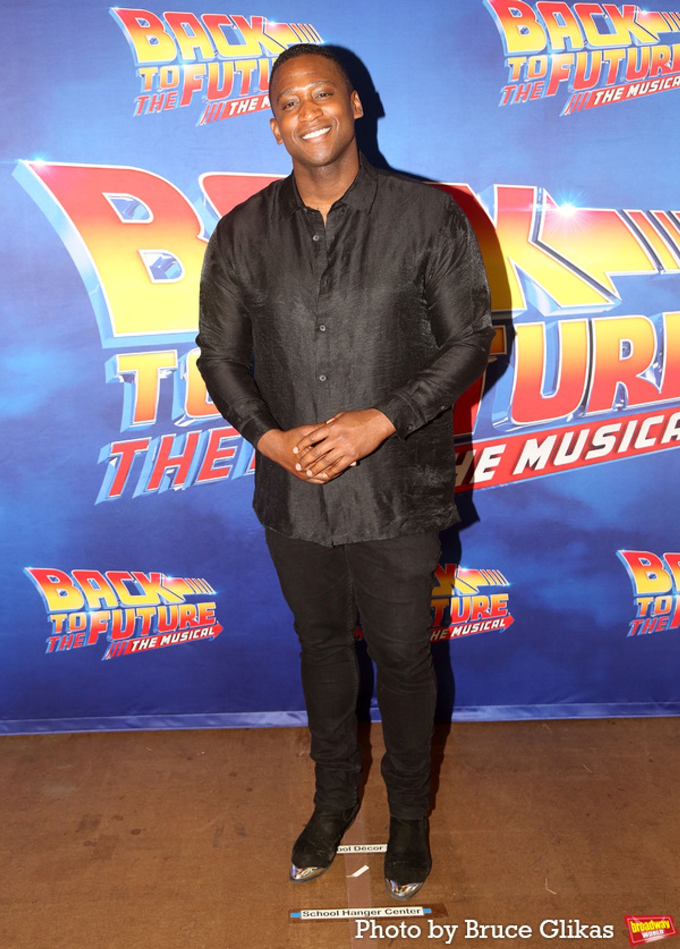 Photos: Casey Likes, Roger Bart, Jelani Remy & the Cast of BACK TO THE FUTURE: THE MUSICAL Meet the Press  Image