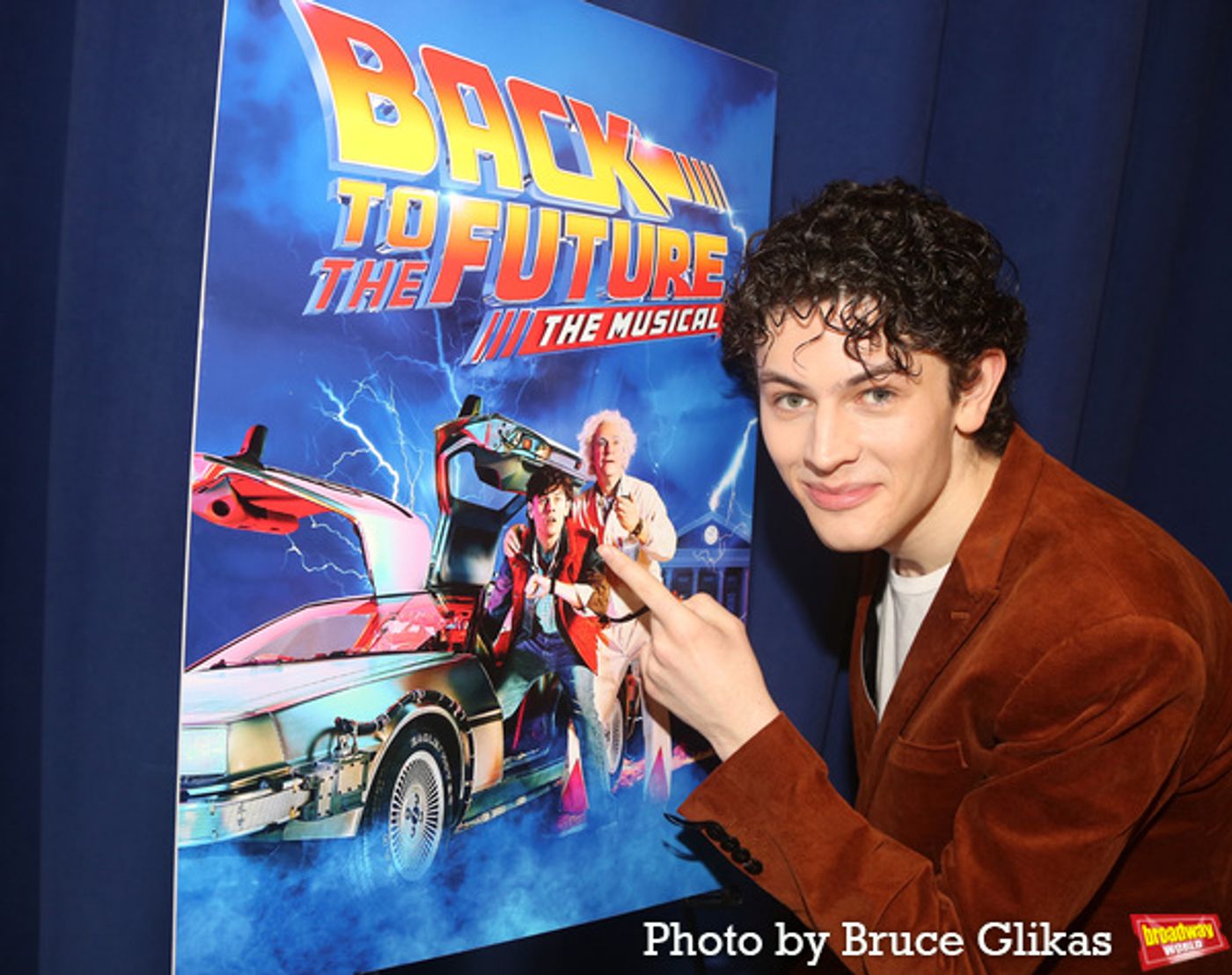 Photos: Casey Likes, Roger Bart, Jelani Remy & the Cast of BACK TO THE FUTURE: THE MUSICAL Meet the Press  Image