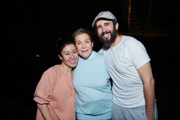 Ruthie Ann Miles, Julie Andrews and Josh Groban Photo