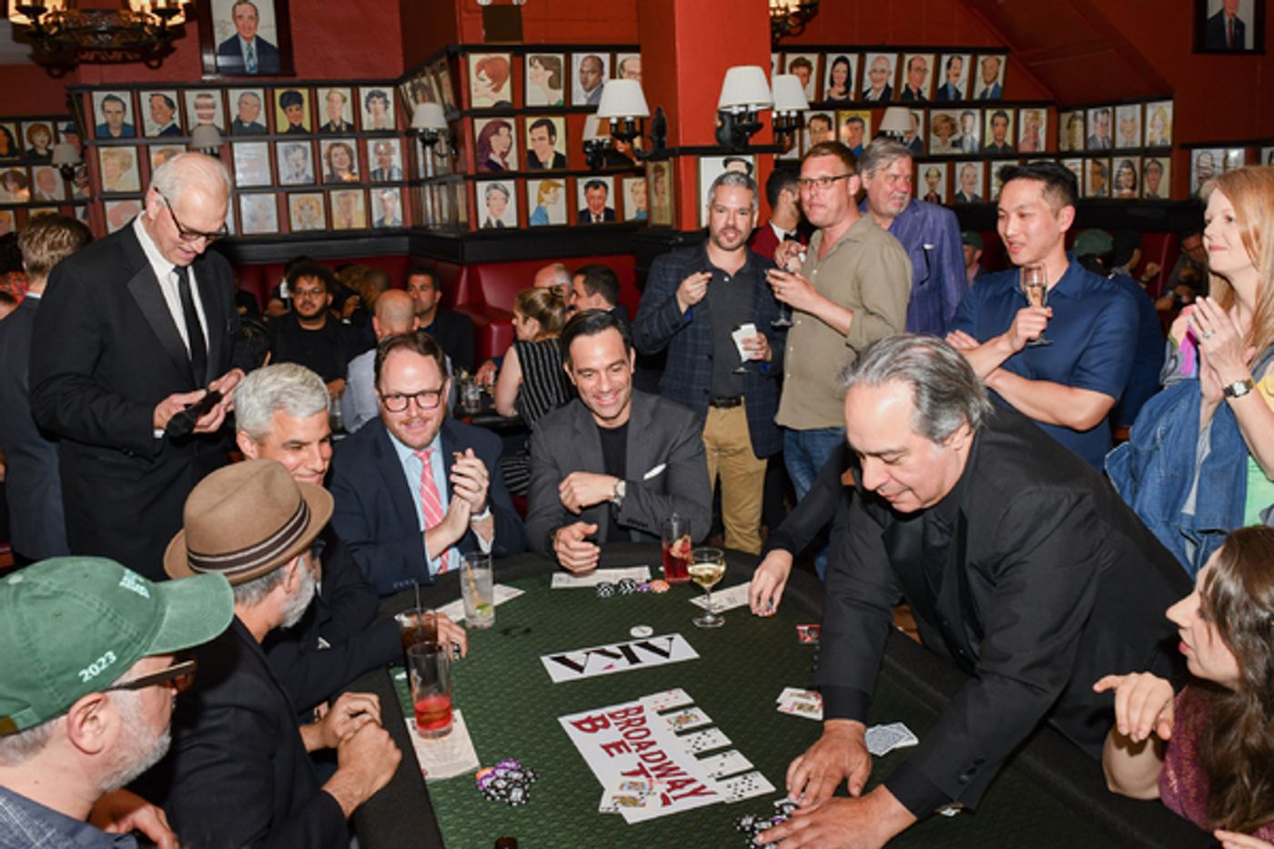 Photos: Mike Myers, Anthony Rapp & More Take Part in Broadway Bets  Image