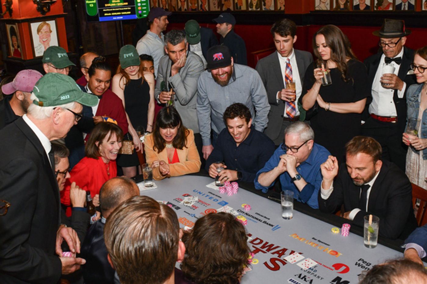 Photos: Mike Myers, Anthony Rapp & More Take Part in Broadway Bets  Image