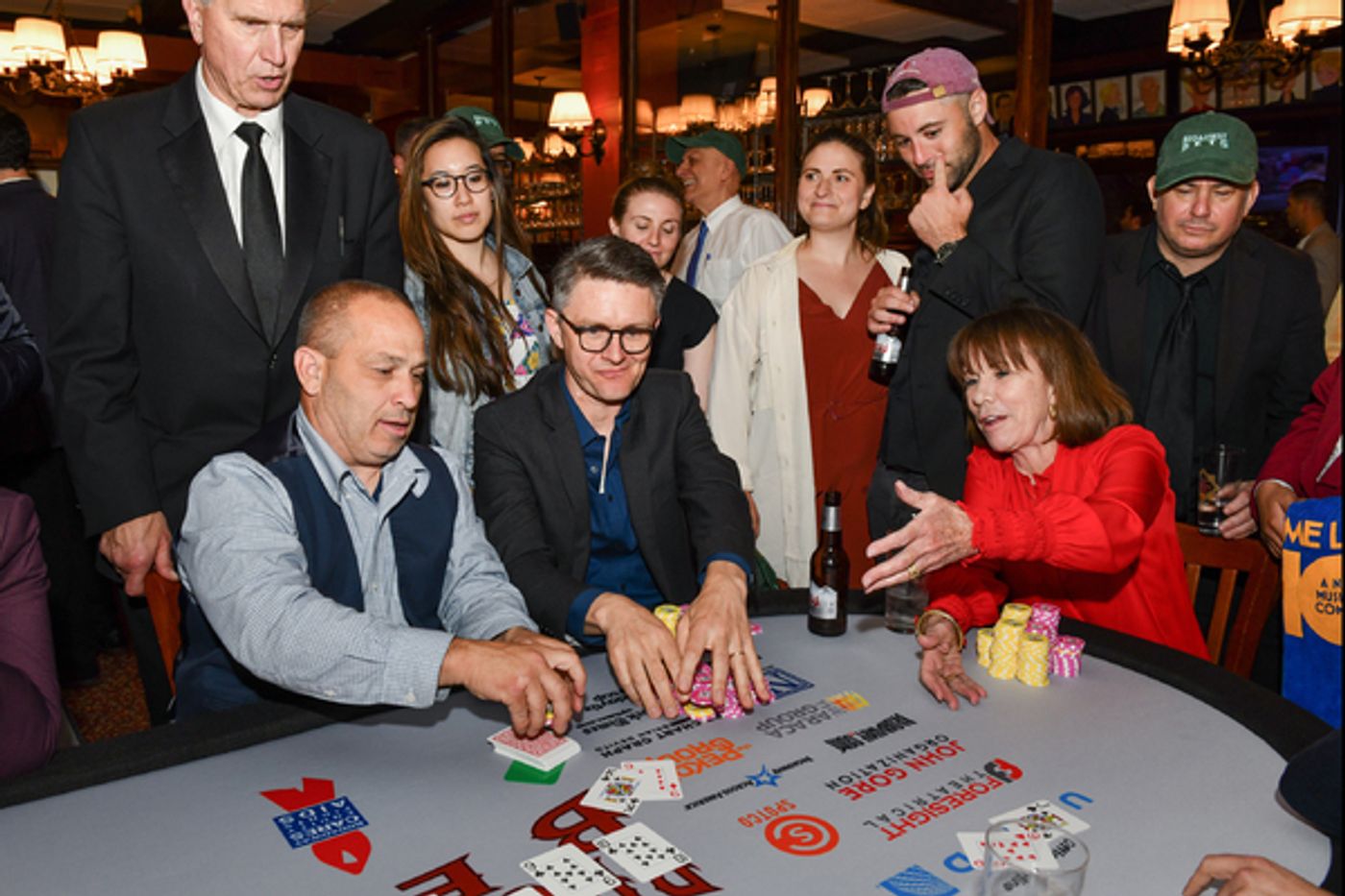 Photos: Mike Myers, Anthony Rapp & More Take Part in Broadway Bets  Image
