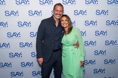 SAY Honorees Peter Hermann and Mariska Hargitay Photo