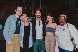 Reeve Carney, Eva Noblezada,  D.J. Cotrona, Rachel Zegler, Lillias White Photo