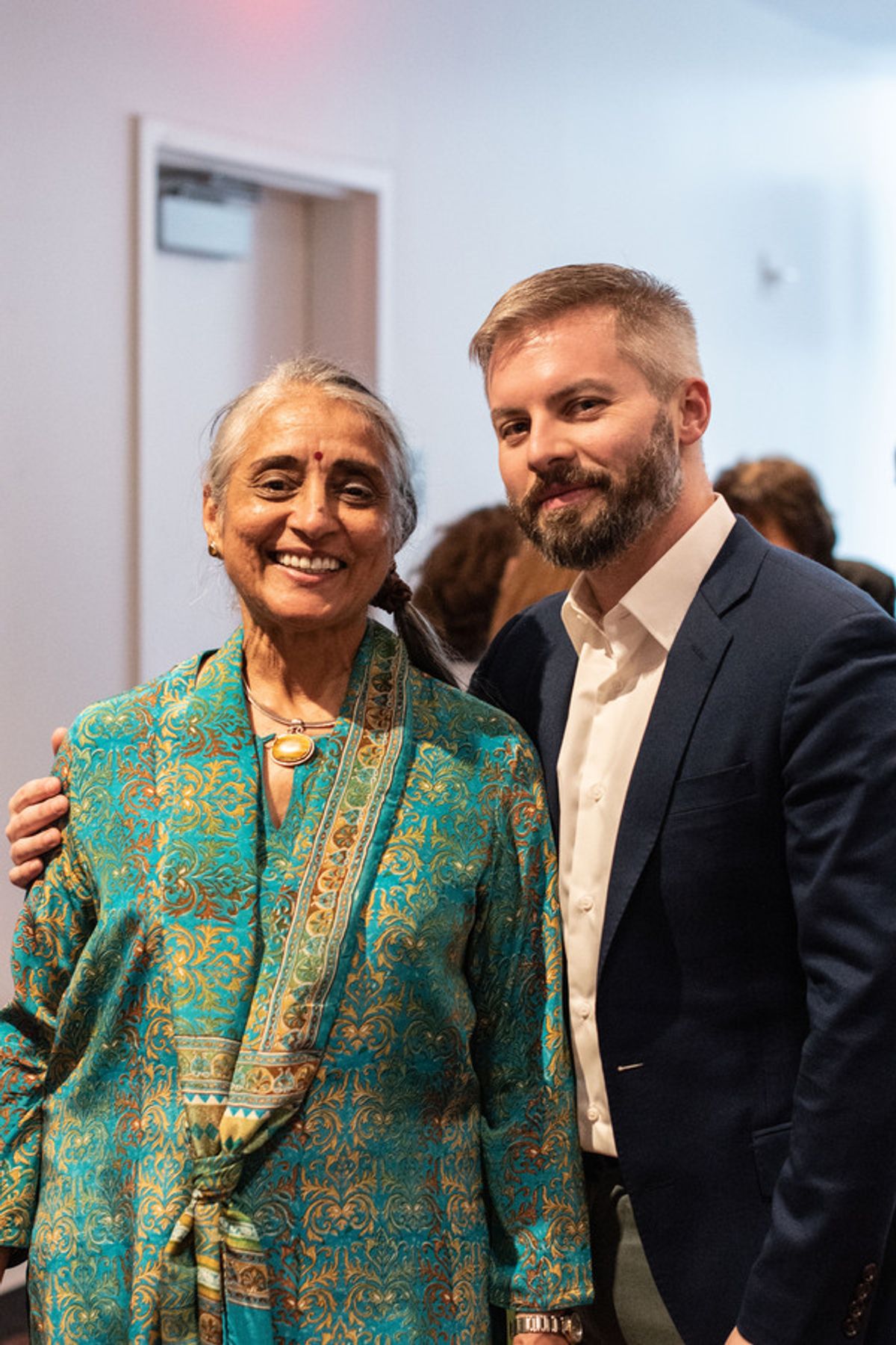 Rajika Puri and Joshua Beamish at 