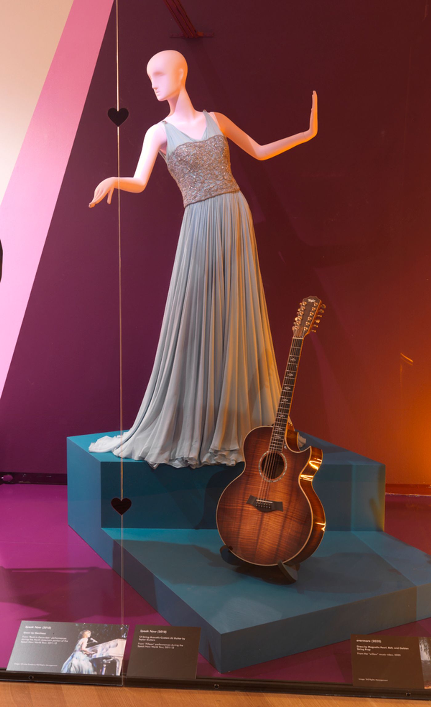 Photos: See Inside the Taylor Swift Exhibit at the Museum of Arts and Design in New York City Photos: See Inside the Taylor Swift Exhibit at the Museum of Arts and Design in New York City Image