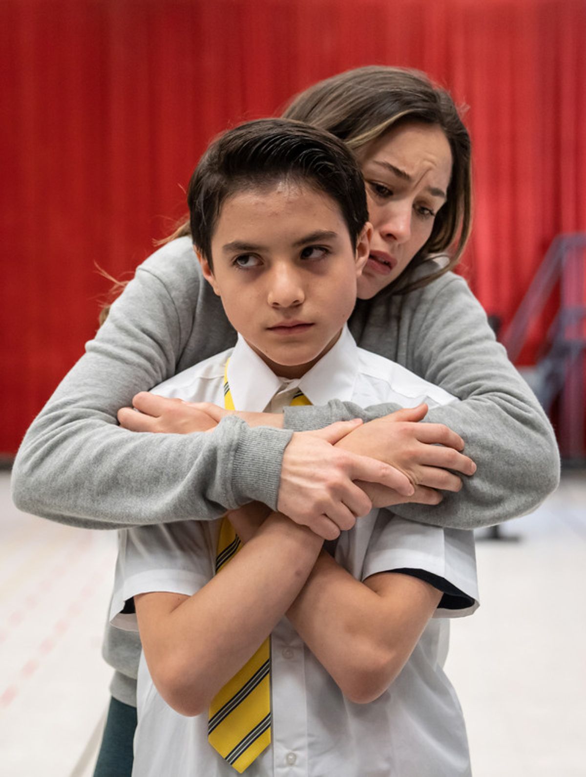 Ezekiel Ruiz and Alison Luff at 