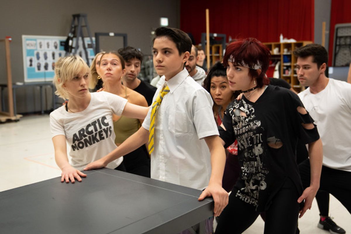 Haley Gustafson, Jenna Nicole Schoen, Daniel Quadrino, Ezekiel Ruiz, Ayana Strutz, Tassy Kirbas and Gabriel Kearns at 