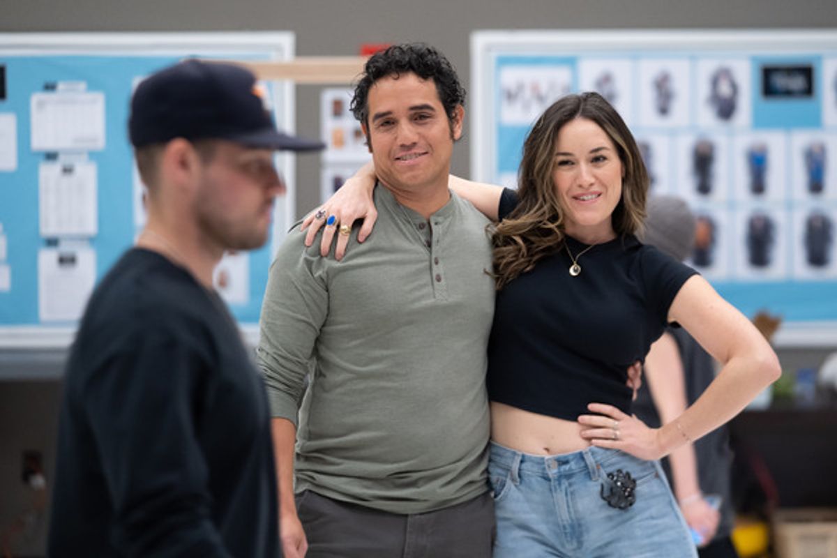 Adam Jacobs and Alison Luff at 