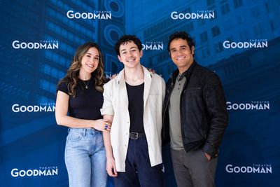 Alison Luff, Ali Louis Bourzgui and Adam Jacobs Photo