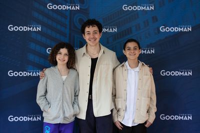 Annabel Finch, Ali Louis Bourzgui and Ezekiel Ruiz Photo
