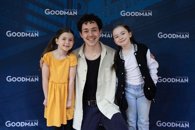 Ava Rose Doty, Ali Louis Bourzgui and Presley Rose Jones Photo